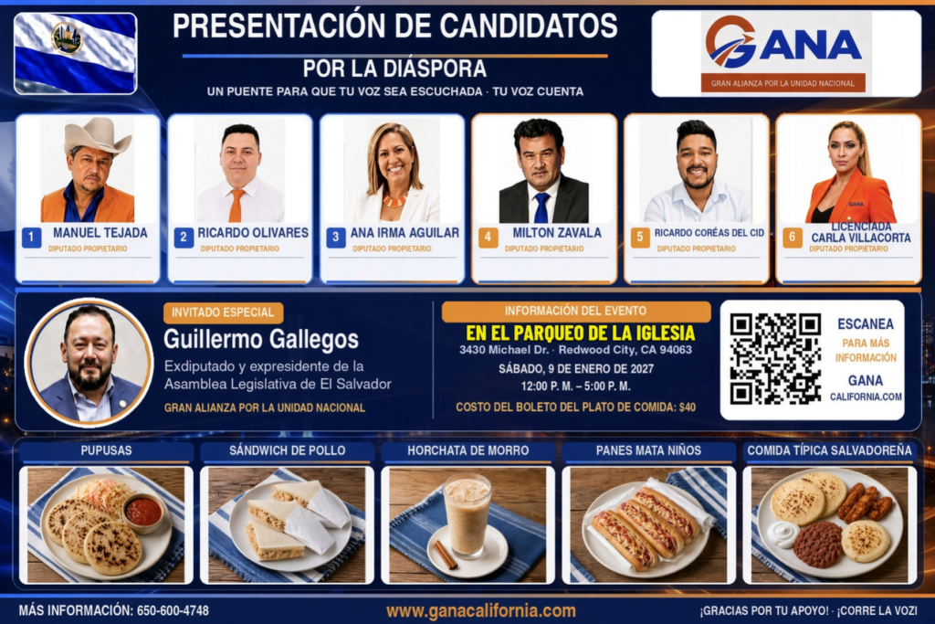 Presentación de candidatos por la diáspora de GANA
