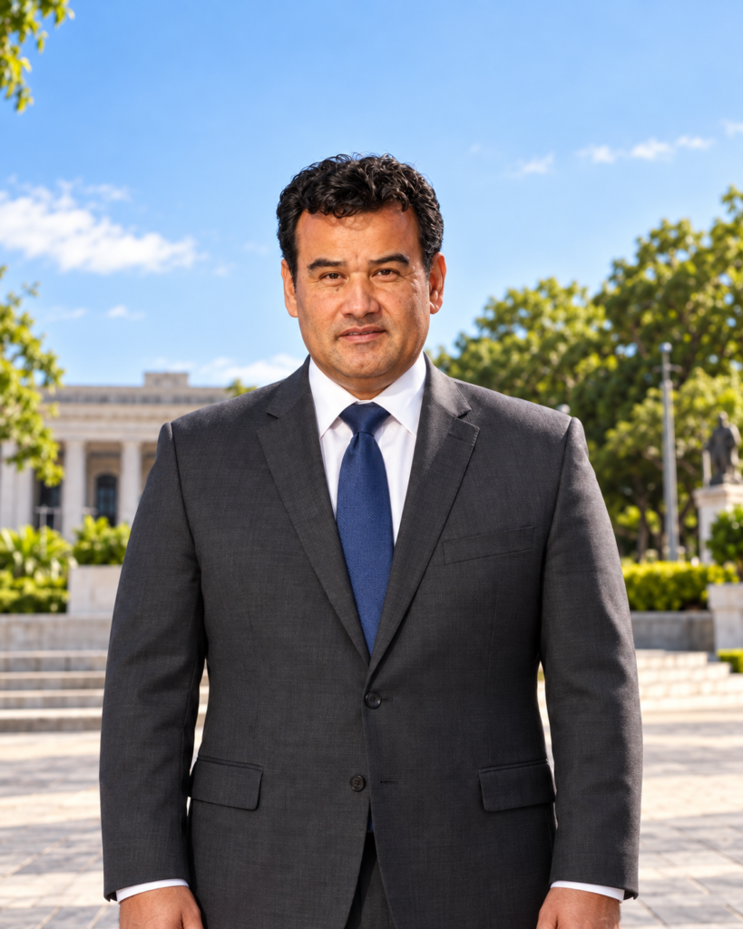 Milton Zavala, candidato a diputado por la diáspora